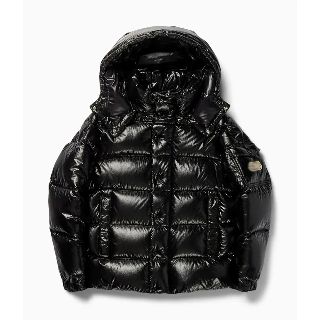 Men's 'MC' Maya 70th Anniversary Black Puffer Jacket