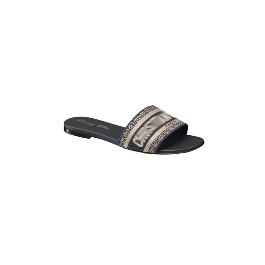 Women's Slides Black/Navy