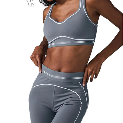 Women's 'AL' Set Dark Grey