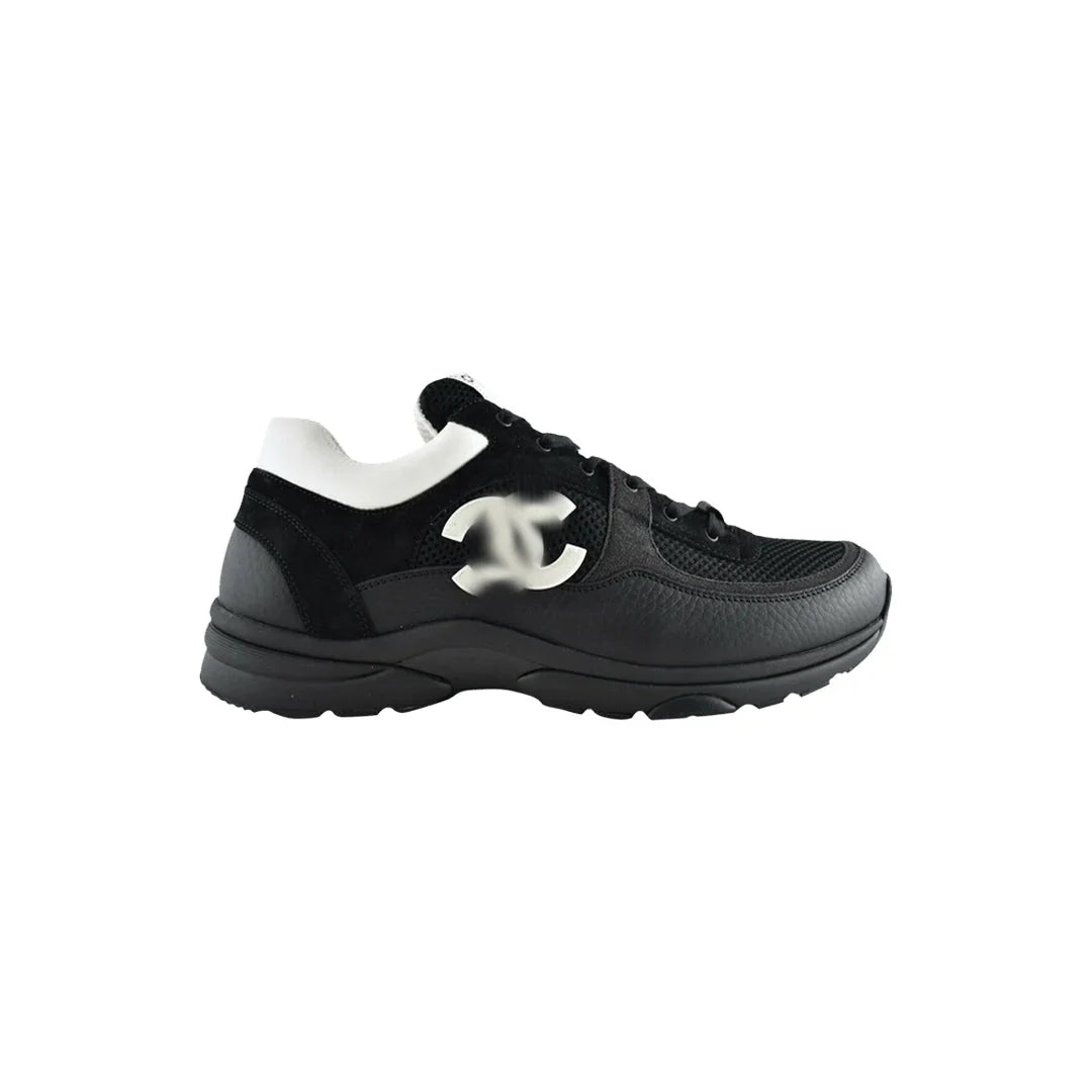 'CC' Runners Black/White
