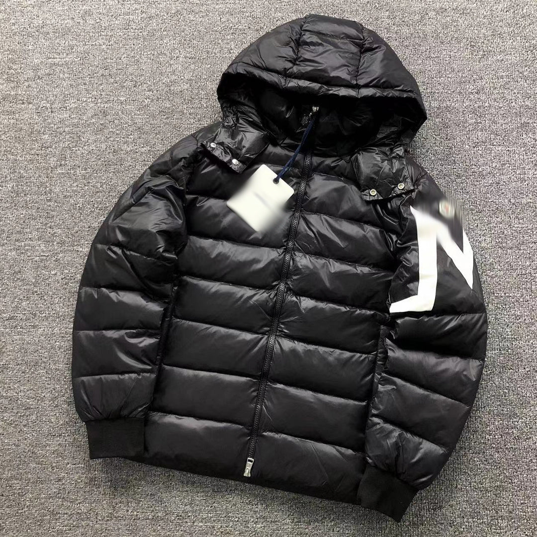 Men's 'MC' Crydle Black Puffer Jacket