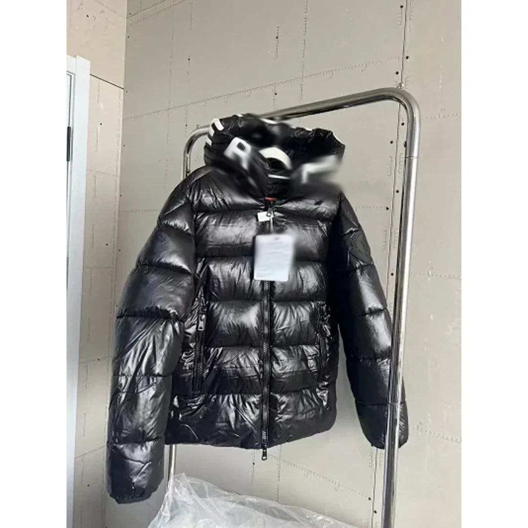 Men's 'MC' Salzman Black Puffer Jacket